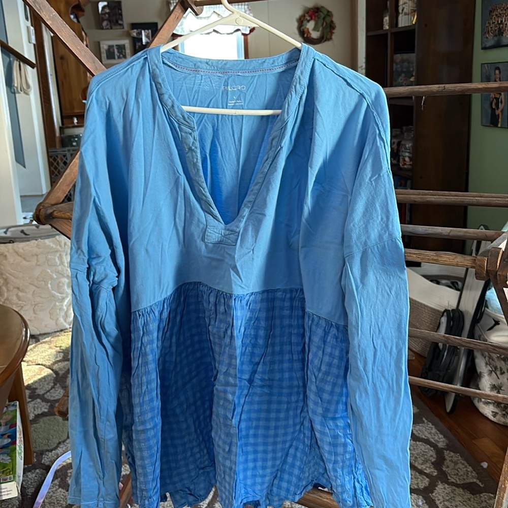 Anthropology Pilcro Top